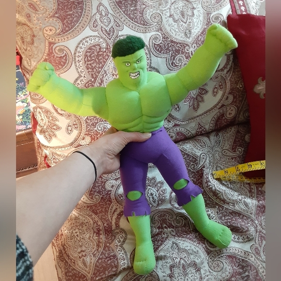 Incredible Hulk action stuffed figure bear - Picture 10 of 11
